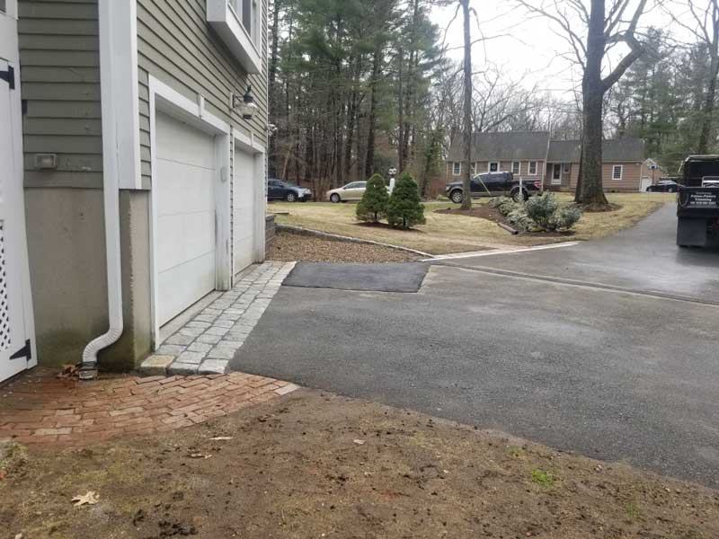 Stone walkways and stairs contractor Boston